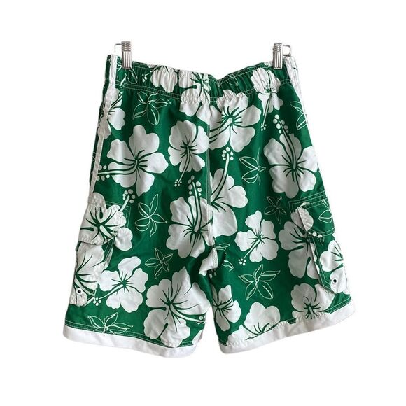 OP hibiscus swim trunks  - Picture 2 of 3